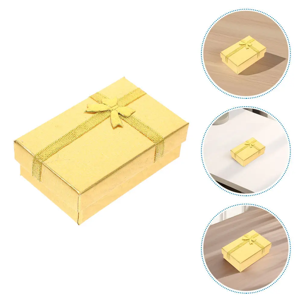 10 шт. элегантных прямоугольных картонных коробок для украшений с крышками для колец, серег, ожерелий, подарков на День святого Валентина, Рождество, сувениров для вечеринок
10 шт. элегантных прямоугольных картонных коробок для украшений с крышками для колец, серег, ожерелий, подарков на День святого Валентина, Рождество, сувениров для вечеринок