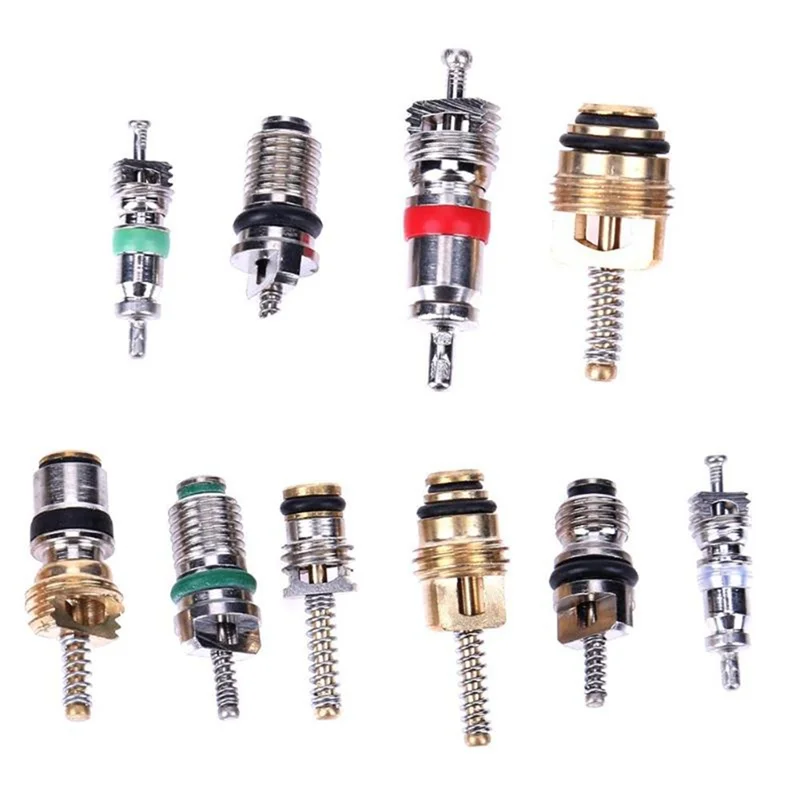104Pcs Car Air Conditioner Valve Cores Assortment A/C AC Shrader Valve Core & Tool R134 R12 HVAC Valves Kit Parts
104Pcs Car Air Conditioner Valve Cores Assortment A/C AC Shrader Valve Core & Tool R134 R12 HVAC Valves Kit Parts
