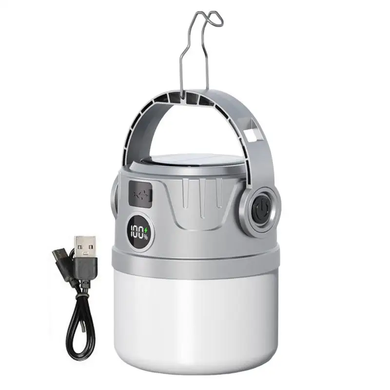 Camping Lantern Rechargeable Led Solar USB Rechargeable Lantern Portable Compact Multifunctional Lights For Outdoor Home Night
Camping Lantern Rechargeable Led Solar USB Rechargeable Lantern Portable Compact Multifunctional Lights For Outdoor Home Night