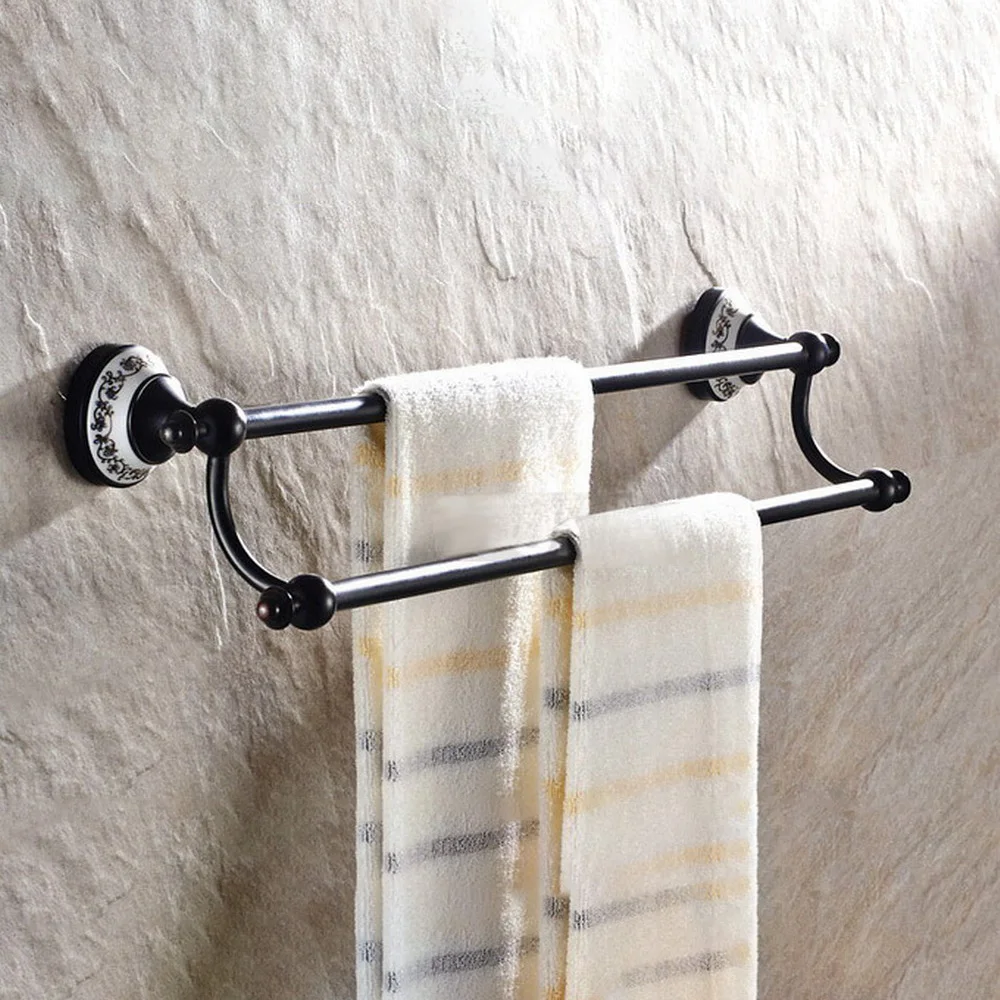 Black Oil Rubbed Brass Wall Mounted Towel Rack Towel Bar Rail Towel Holder Bathroom Accessories tba060
Black Oil Rubbed Brass Wall Mounted Towel Rack Towel Bar Rail Towel Holder Bathroom Accessories tba060