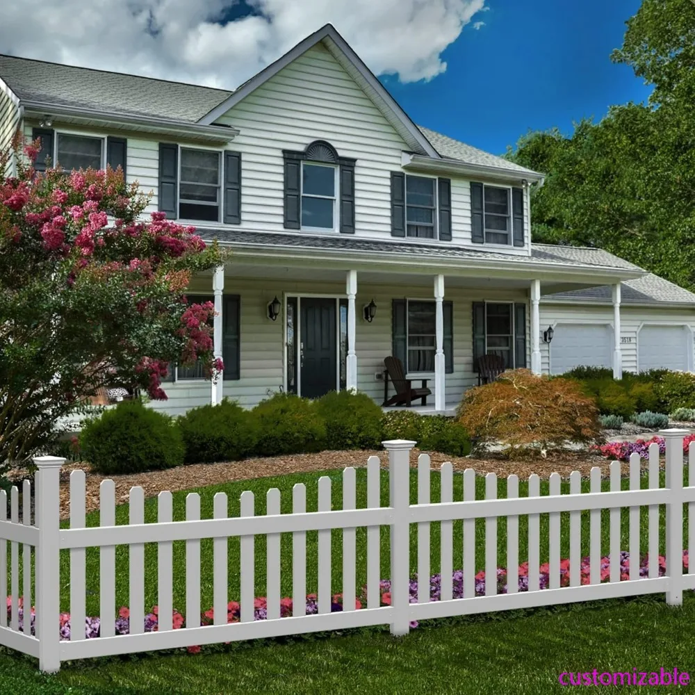 Комплект для всех американских ограждений высотой 3,5 фута на 6-футовой шириной WamBam, белый виниловый забор для пикета, уличный забор с легкой сборкой
Комплект для всех американских ограждений высотой 3,5 фута на 6-футовой шириной WamBam, белый виниловый забор для пикета, уличный забор с легкой сборкой