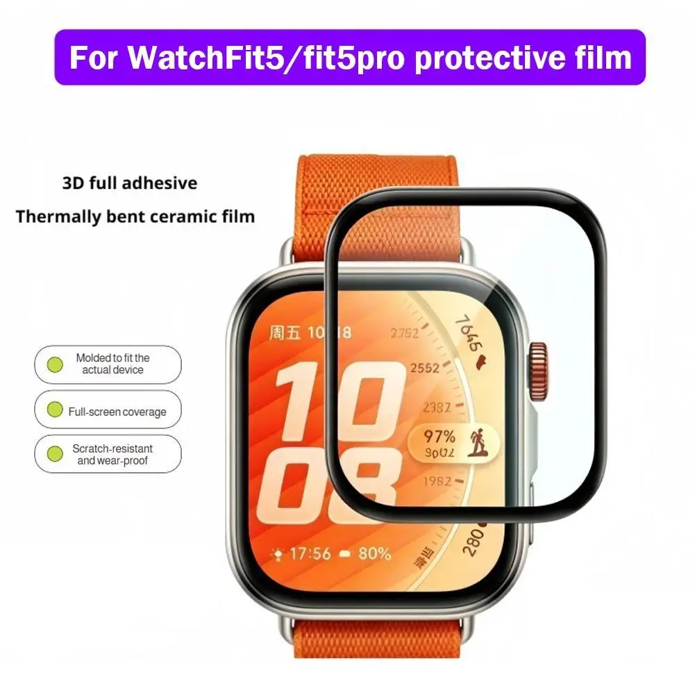 HD PMMA Curved Screen Protector For Huawei Watch Fit 5 / Fit 5 Pro - Scratch-Resistant Film Accessories
HD PMMA Curved Screen Protector For Huawei Watch Fit 5 / Fit 5 Pro - Scratch-Resistant Film Accessories
