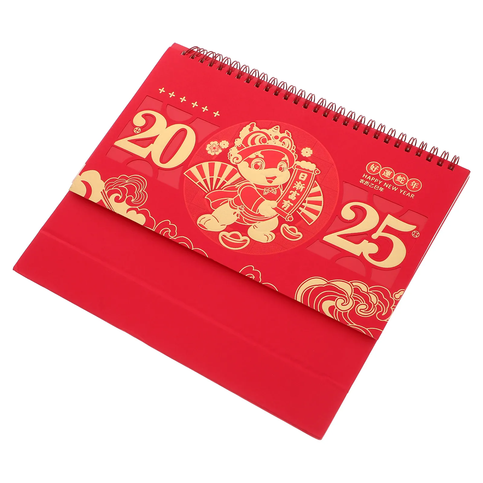 2025 Spiral Desk Chinese New Snake Year Paper Flip For Office Home Traditional Symbols Bright Color Year Of The Snake
2025 Spiral Desk Chinese New Snake Year Paper Flip For Office Home Traditional Symbols Bright Color Year Of The Snake