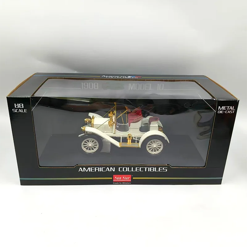 Sun Star 1:18 1908 Vintage Car Alloy Rally Car Model Classics Adult Souvenir Gift Static Display
Sun Star 1:18 1908 Vintage Car Alloy Rally Car Model Classics Adult Souvenir Gift Static Display
