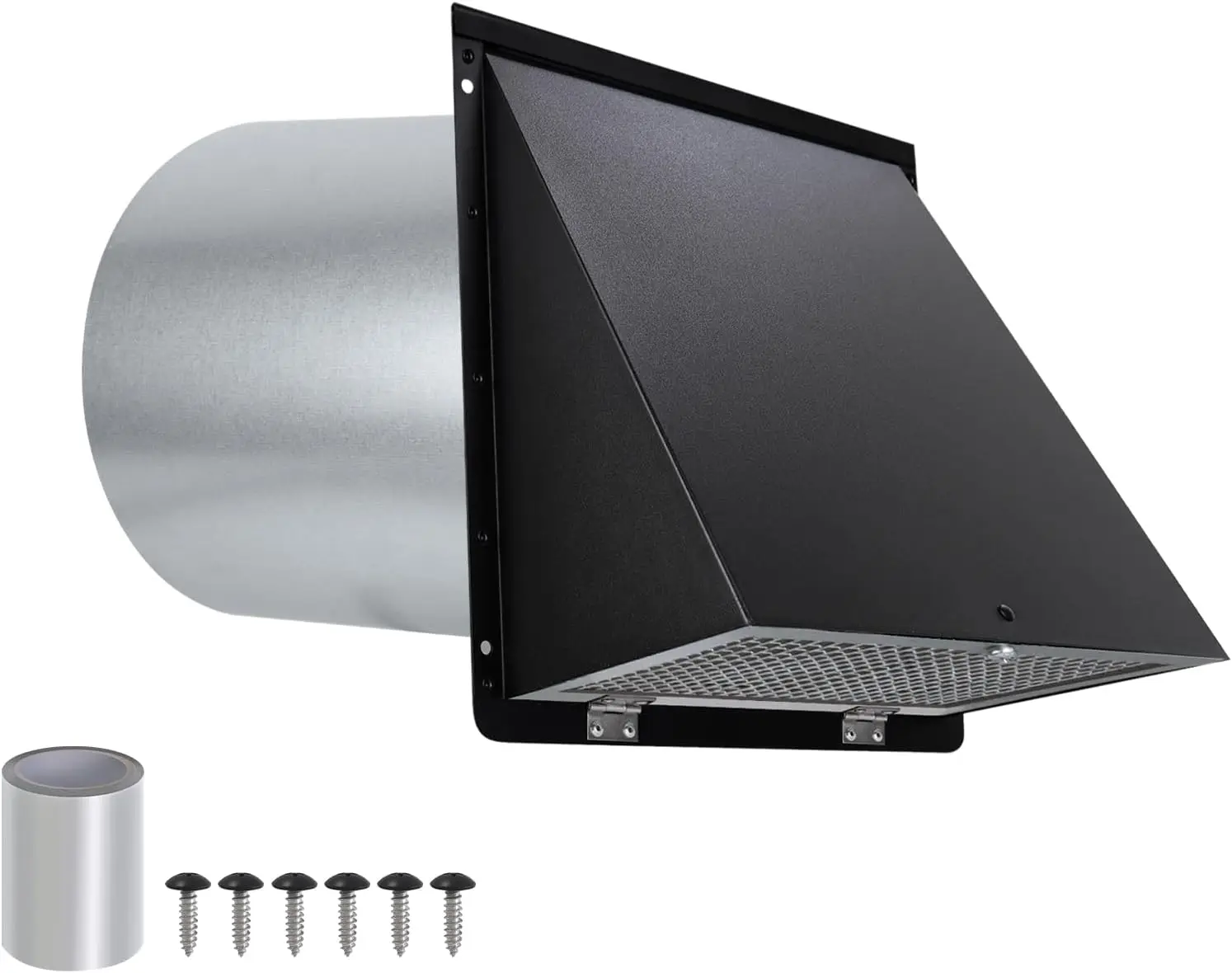 7 Inch Galvanized Steel Wall Vent with Mesh and Damper for Kitchen, Dryer, Bathroom Exhaust
7 Inch Galvanized Steel Wall Vent with Mesh and Damper for Kitchen, Dryer, Bathroom Exhaust