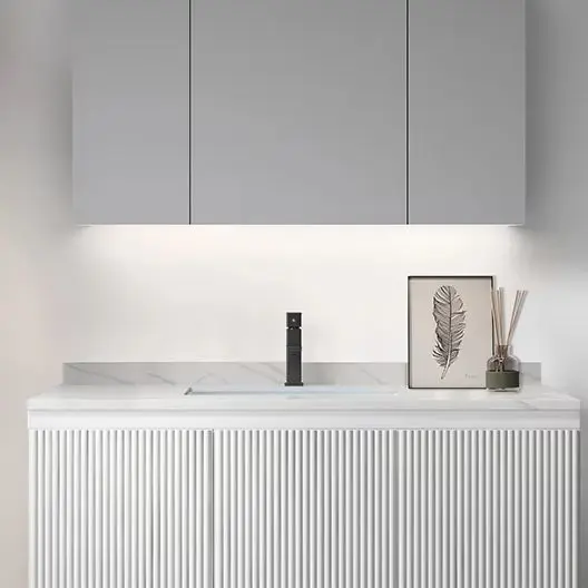 New Design Wall-Mounted High-End Bathroom Vanity, Modern Bathroom Cabinet with Full Smart Function for Home Hotel Use
New Design Wall-Mounted High-End Bathroom Vanity, Modern Bathroom Cabinet with Full Smart Function for Home Hotel Use