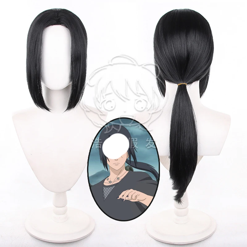 Anime Uchiha Itachi Wig Itachi Uchiha Cosplay Wigs 70cm Long Black Color Hair High Temperature Synthetic Party Wig + Wig Cap
Anime Uchiha Itachi Wig Itachi Uchiha Cosplay Wigs 70cm Long Black Color Hair High Temperature Synthetic Party Wig + Wig Cap