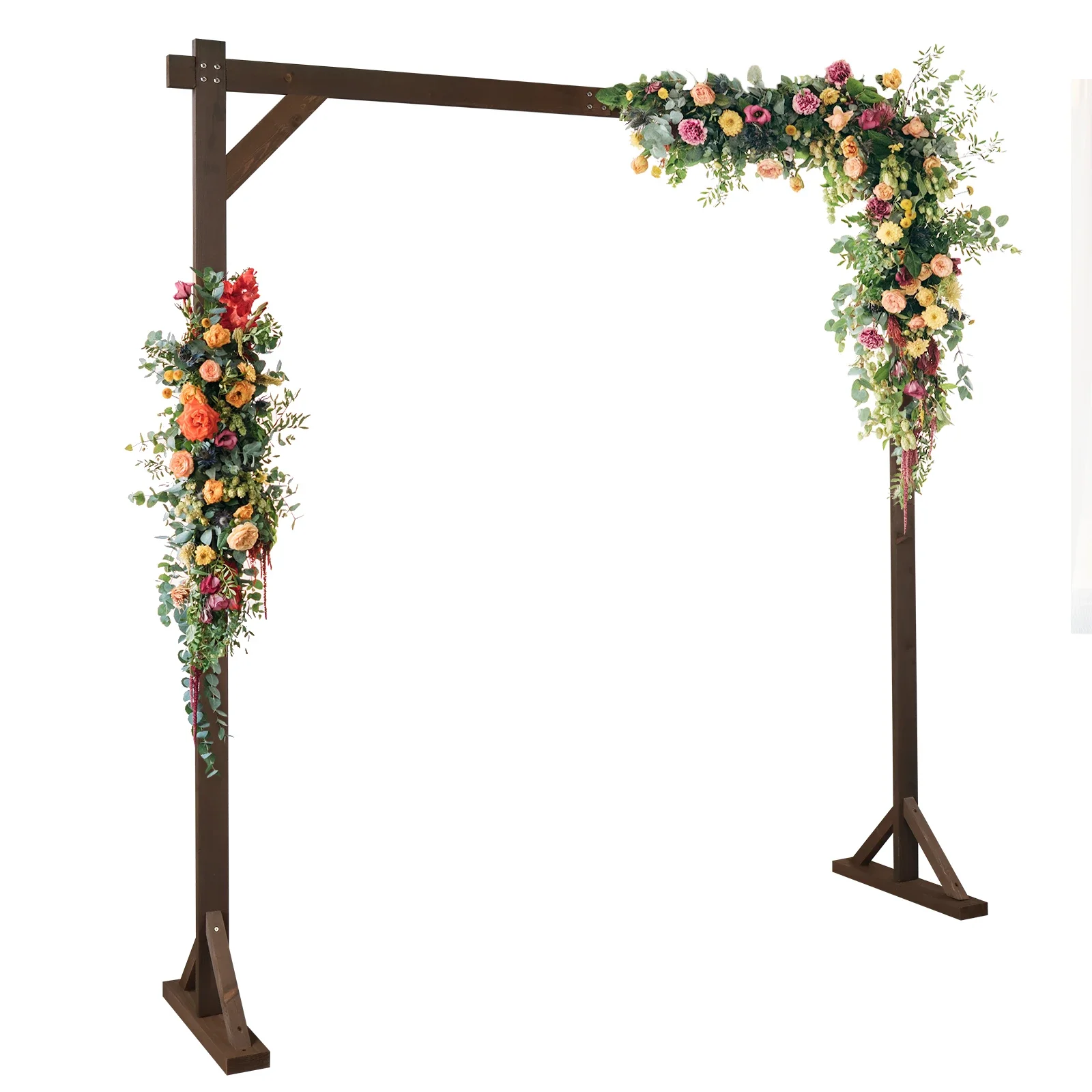 7.2FT Wooden Wedding Arch, Square Wood Arch Wedding Arbor Backdrop Stand for Indoor Outdoor Ceremony Party
7.2FT Wooden Wedding Arch, Square Wood Arch Wedding Arbor Backdrop Stand for Indoor Outdoor Ceremony Party