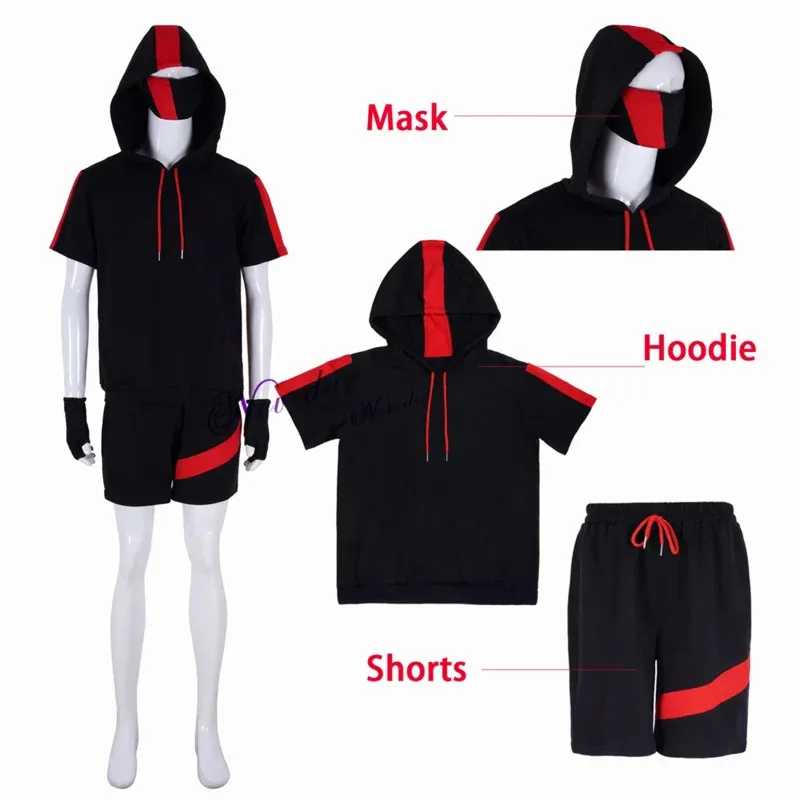 Новый костюм Battle Royale Ikonik, детский и мужской костюм аниме, толстовка с капюшоном для косплея, куртка на молнии, спортивный костюм на Хэллоуин PKodiak
Новый костюм Battle Royale Ikonik, детский и мужской костюм аниме, толстовка с капюшоном для косплея, куртка на молнии, спортивный костюм на Хэллоуин PKodiak