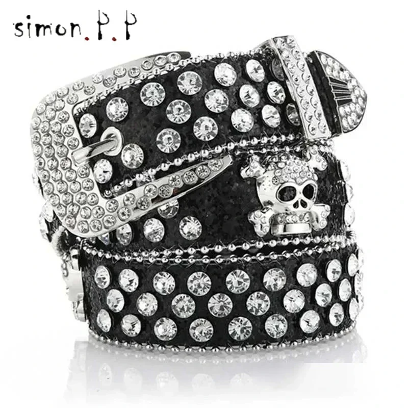 Belts Womens Skull Rhinestone Belt Long Belt Denim Style Outdoor High Quality Diamond Belt Western Punk Rhinestone Womens
Belts Womens Skull Rhinestone Belt Long Belt Denim Style Outdoor High Quality Diamond Belt Western Punk Rhinestone Womens
