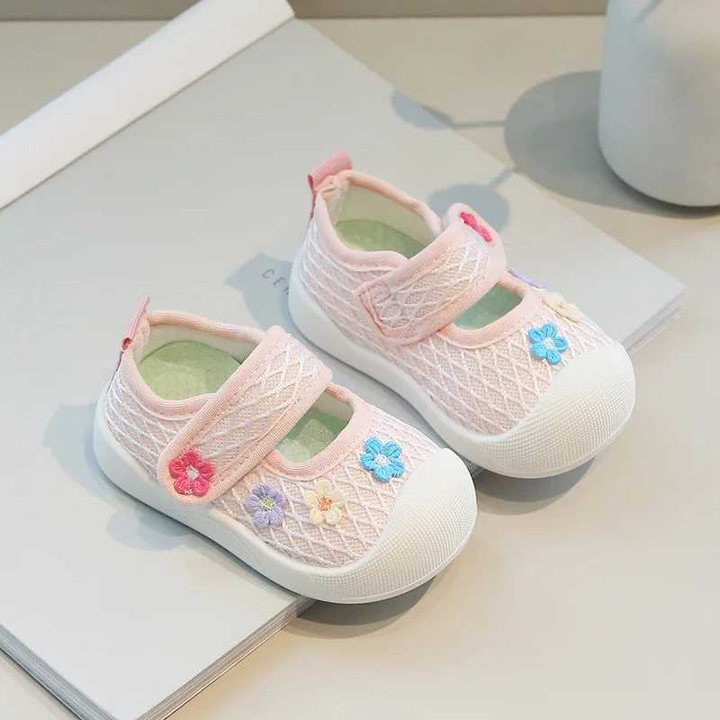 Toddler Flat Shoes with Sweet Flowers Girls Casual Shoes Hook&loop Toes Capped 2025 Autumn New Baby Walking Shoes Soft Bottom
Toddler Flat Shoes with Sweet Flowers Girls Casual Shoes Hook&loop Toes Capped 2025 Autumn New Baby Walking Shoes Soft Bottom