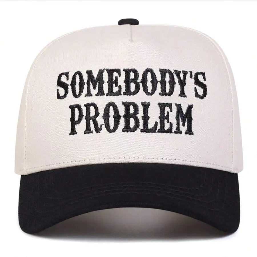 Somebodys Problem Embroidered Trucker Hat Casual Baseball Cap Streetwear Sun Protection Hat
Somebodys Problem Embroidered Trucker Hat Casual Baseball Cap Streetwear Sun Protection Hat