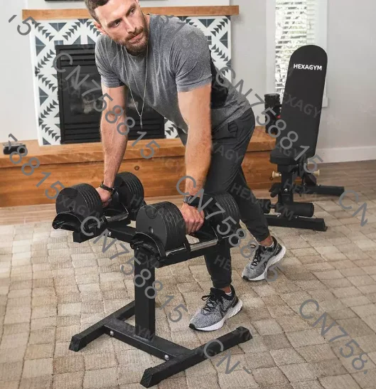 Adjustable dumbbell bracket matching, stainless steel iron size, men's home fitness special electroplating paint
Adjustable dumbbell bracket matching, stainless steel iron size, men's home fitness special electroplating paint