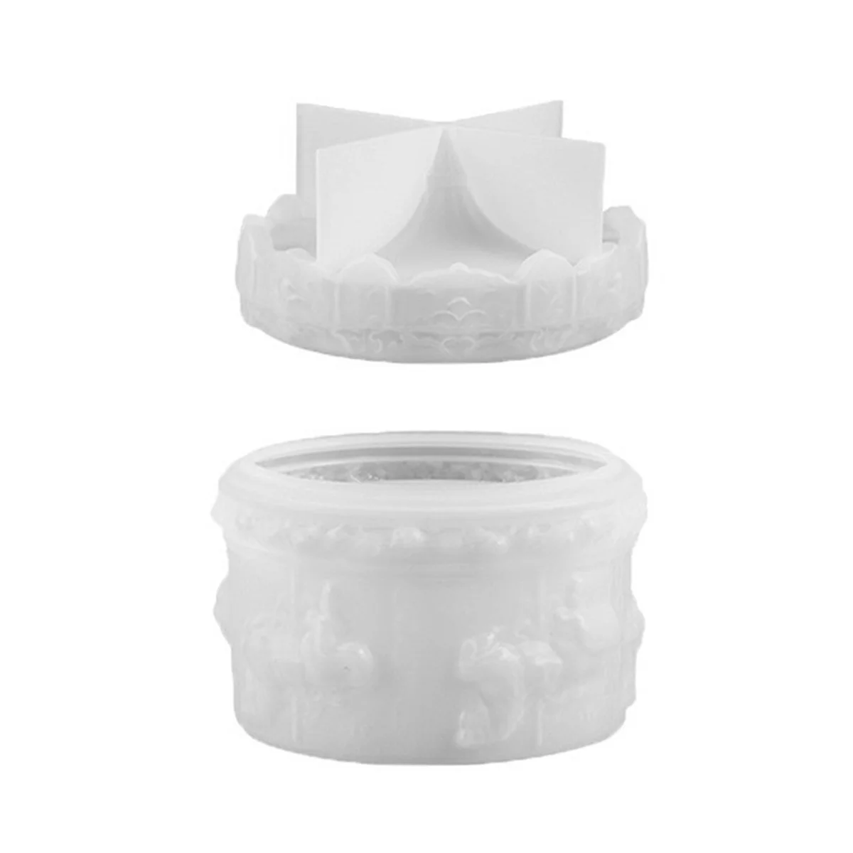 A72Z Candle Jar Silicone Mould Set - Gypsum and Refill Mold for Xmas Home Decor,Angel Candle Cup
A72Z Candle Jar Silicone Mould Set - Gypsum and Refill Mold for Xmas Home Decor,Angel Candle Cup