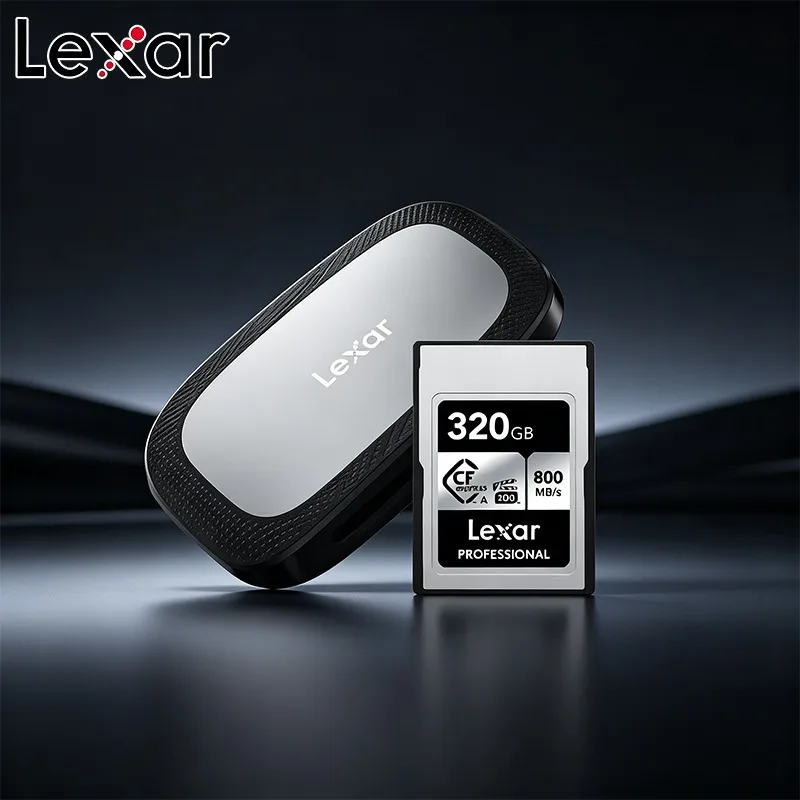 Lexar CFexpress Type a Memory Card 160GB/320GB 800MB/s VPG200 8K Video Speed for Sony Cameras Silver
Lexar CFexpress Type a Memory Card 160GB/320GB 800MB/s VPG200 8K Video Speed for Sony Cameras Silver