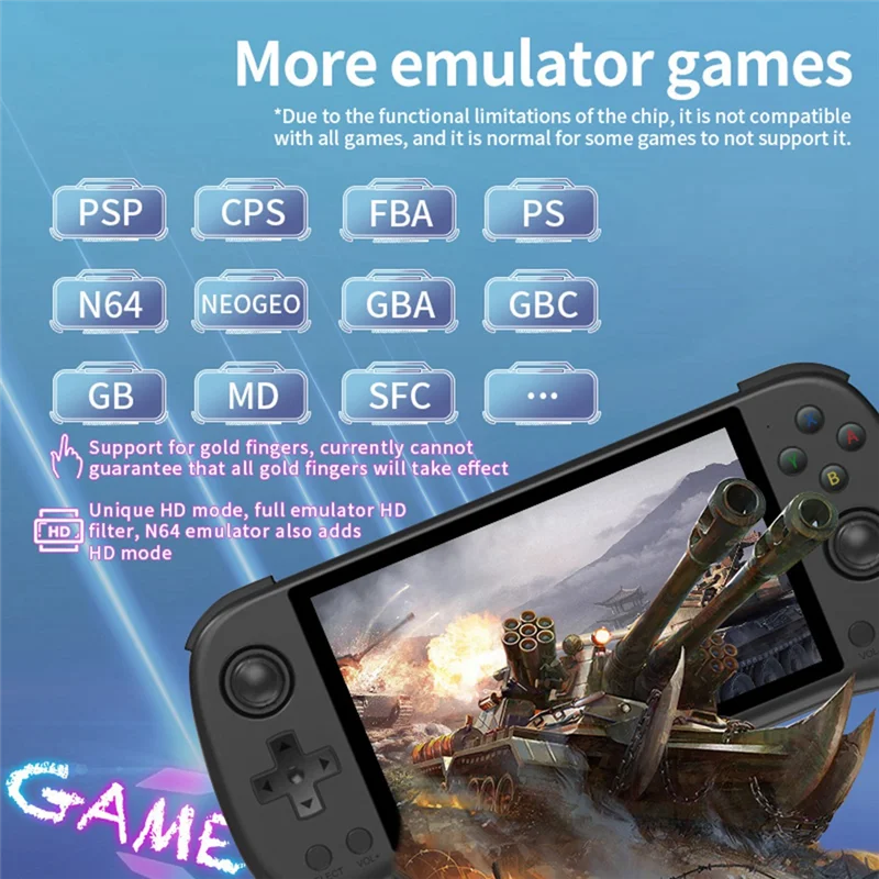 X55 Handheld Game Console 16GB&64GB 5.5 Inch 1280X720 IPS POS System Retro Video Player Arcade Game For Enthusiasts
X55 Handheld Game Console 16GB&64GB 5.5 Inch 1280X720 IPS POS System Retro Video Player Arcade Game For Enthusiasts