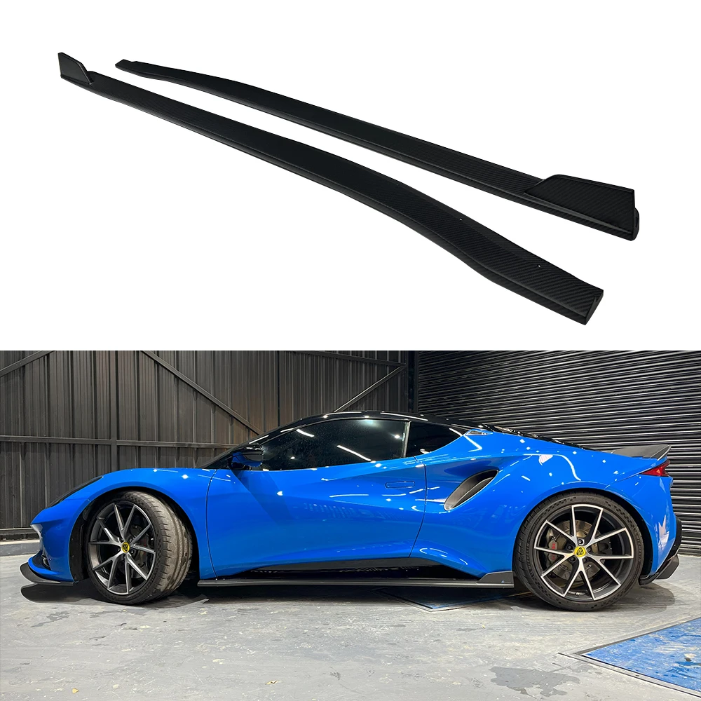 Side Skirts Real Dry Carbon Fiber For Lotus Emira Trim Body Kits Car Accessories Auto Parts
Side Skirts Real Dry Carbon Fiber For Lotus Emira Trim Body Kits Car Accessories Auto Parts