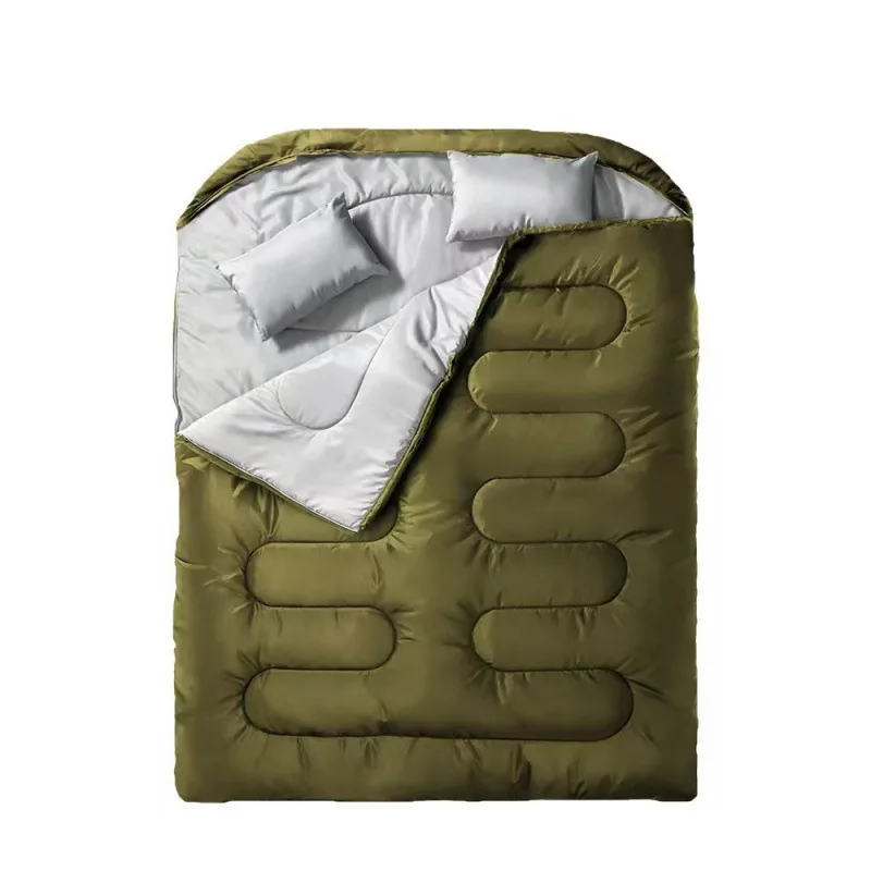 Camping Double Triple Sleeping Bag Outdoor Adult Couple Camping Thickened Warm Autumn and Winter Adults
Camping Double Triple Sleeping Bag Outdoor Adult Couple Camping Thickened Warm Autumn and Winter Adults