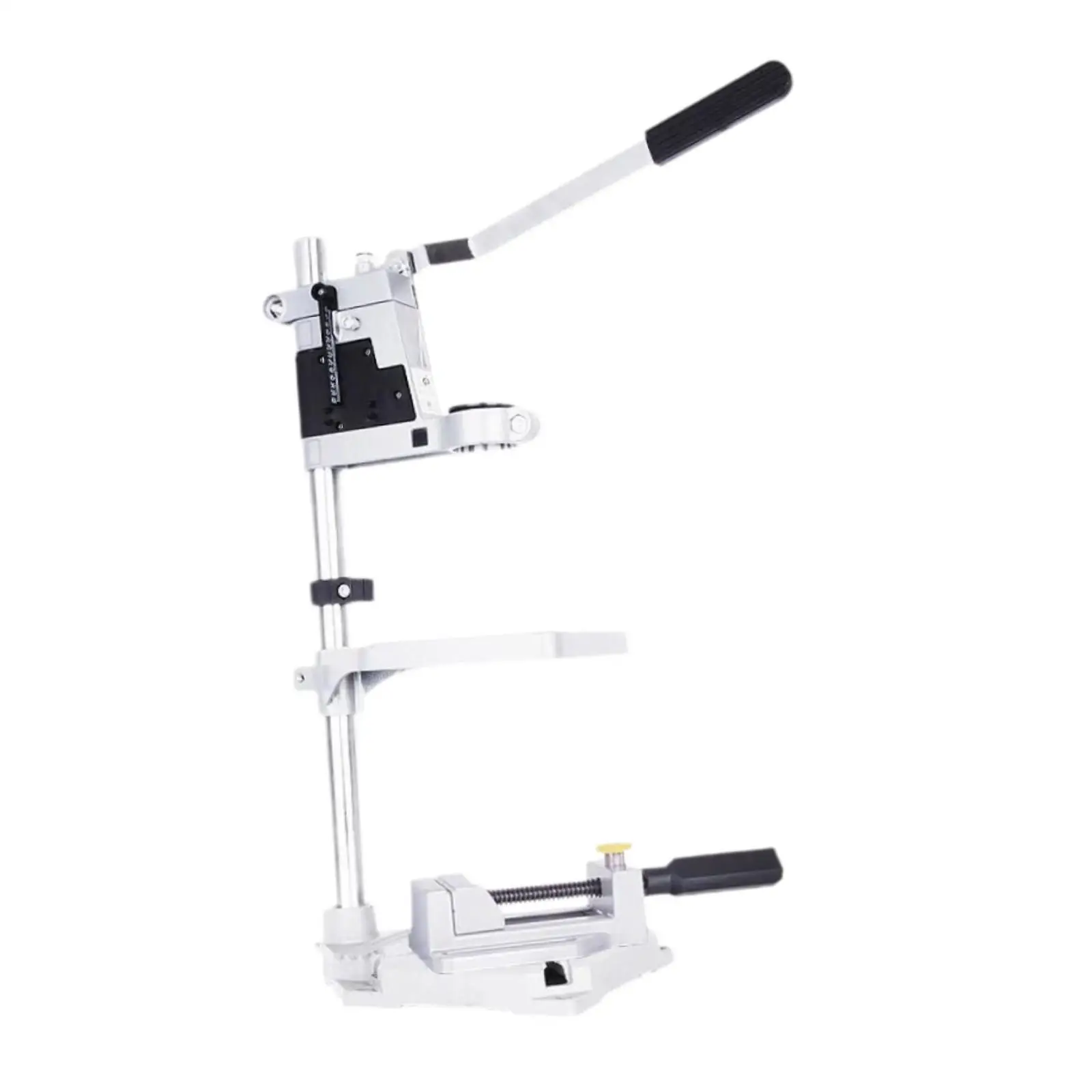 Desktop Drill Stand with Plier 2.4" Drill Depth Rotary Tool Holder for Workshop Accessory Adjustable
Desktop Drill Stand with Plier 2.4" Drill Depth Rotary Tool Holder for Workshop Accessory Adjustable