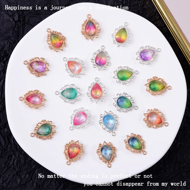 100 piece set gradual change color hollow lace water drop single hanging pendant light luxury high and accessories
100 piece set gradual change color hollow lace water drop single hanging pendant light luxury high and accessories