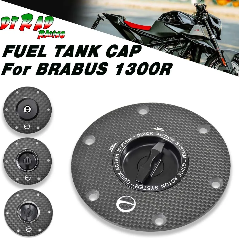 New 2024 Carbon Fiber Racing Quick Action Fuel Tank Cap For BRABUS 1300R 2022-2024 Motorcycle Ket Lockable Gasoline Tank Cover
New 2024 Carbon Fiber Racing Quick Action Fuel Tank Cap For BRABUS 1300R 2022-2024 Motorcycle Ket Lockable Gasoline Tank Cover