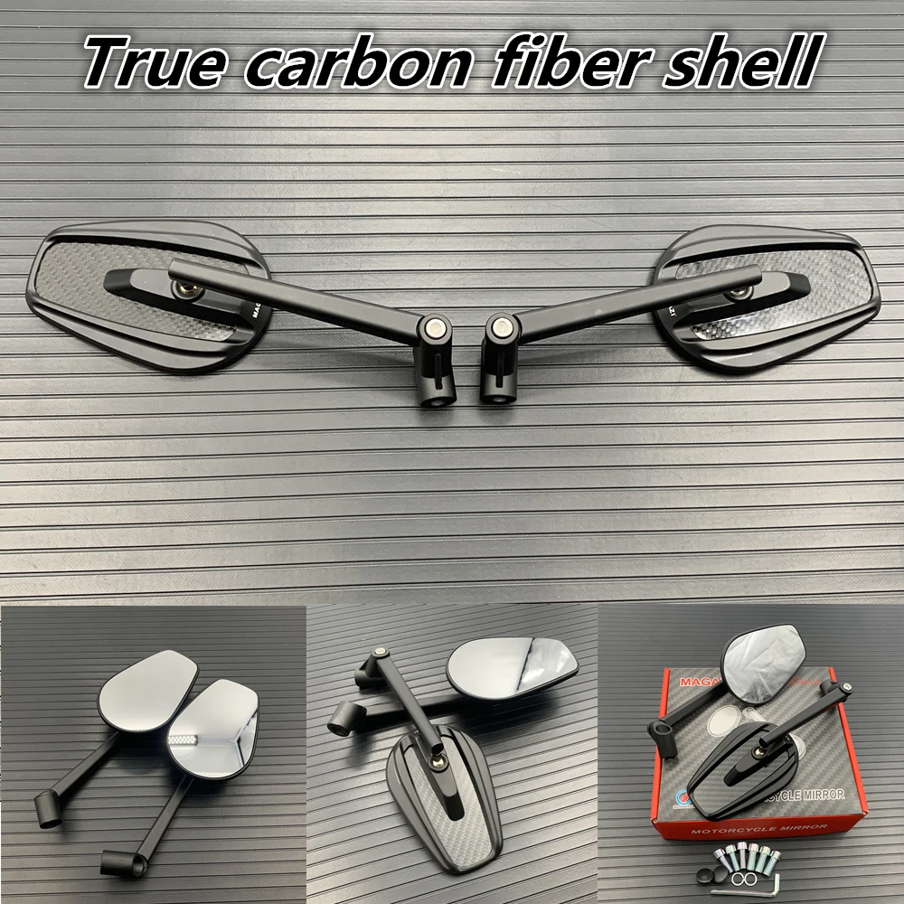 2023 New Motorcycle Rearview Mirror True carbon fiber Mirror Modified Rear Mirror Motorbike Accessorie Universal
2023 New Motorcycle Rearview Mirror True carbon fiber Mirror Modified Rear Mirror Motorbike Accessorie Universal