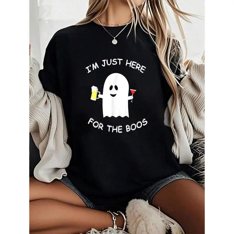 I'm Just Here for the Boos Sweatshirt, Halloween Ghost Drinking Tee, Funny Spooky Season Party Top, Unisex Bar Crawl Gift
I'm Just Here for the Boos Sweatshirt, Halloween Ghost Drinking Tee, Funny Spooky Season Party Top, Unisex Bar Crawl Gift