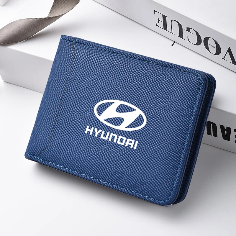 Leather Large Capacity Wallet Car logo Credit Card Bag For Hyundai Tucson Accent Elantra Santa fe Sonata I10 I20 I30 Ix35 IONIQ
Leather Large Capacity Wallet Car logo Credit Card Bag For Hyundai Tucson Accent Elantra Santa fe Sonata I10 I20 I30 Ix35 IONIQ