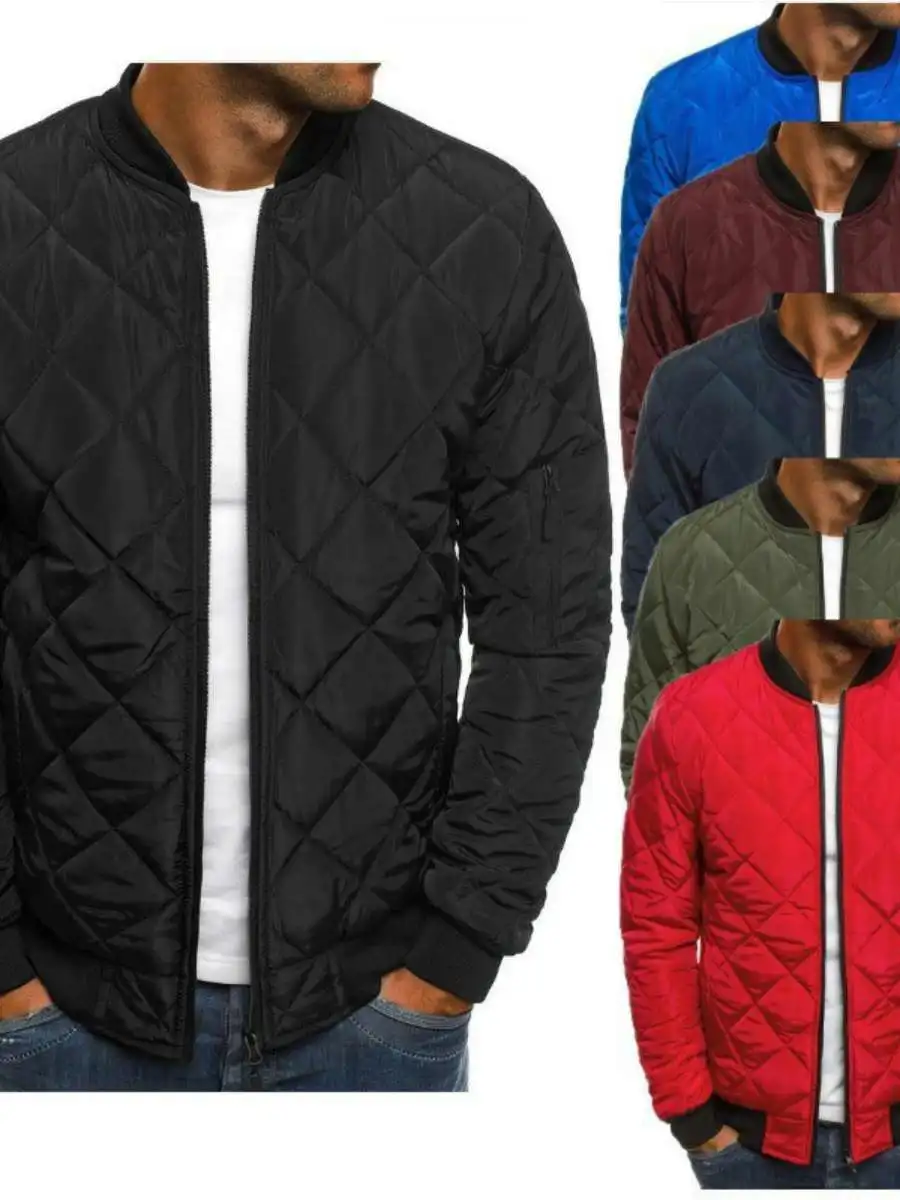 Утепленное однотонное мужское хлопковое пальто с ромбовидной строчкой, воротником-стойкой, на молнии, для повседневной носки, зимнее, теплое
Утепленное однотонное мужское хлопковое пальто с ромбовидной строчкой, воротником-стойкой, на молнии, для повседневной носки, зимнее, теплое