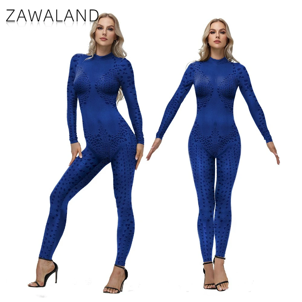 Blue Design Printing Cosplay Costume Halloween Stage Performance Bodysuit Woman Long Sleeve Jumpsuit Carnival Party Zentai Suit
Blue Design Printing Cosplay Costume Halloween Stage Performance Bodysuit Woman Long Sleeve Jumpsuit Carnival Party Zentai Suit