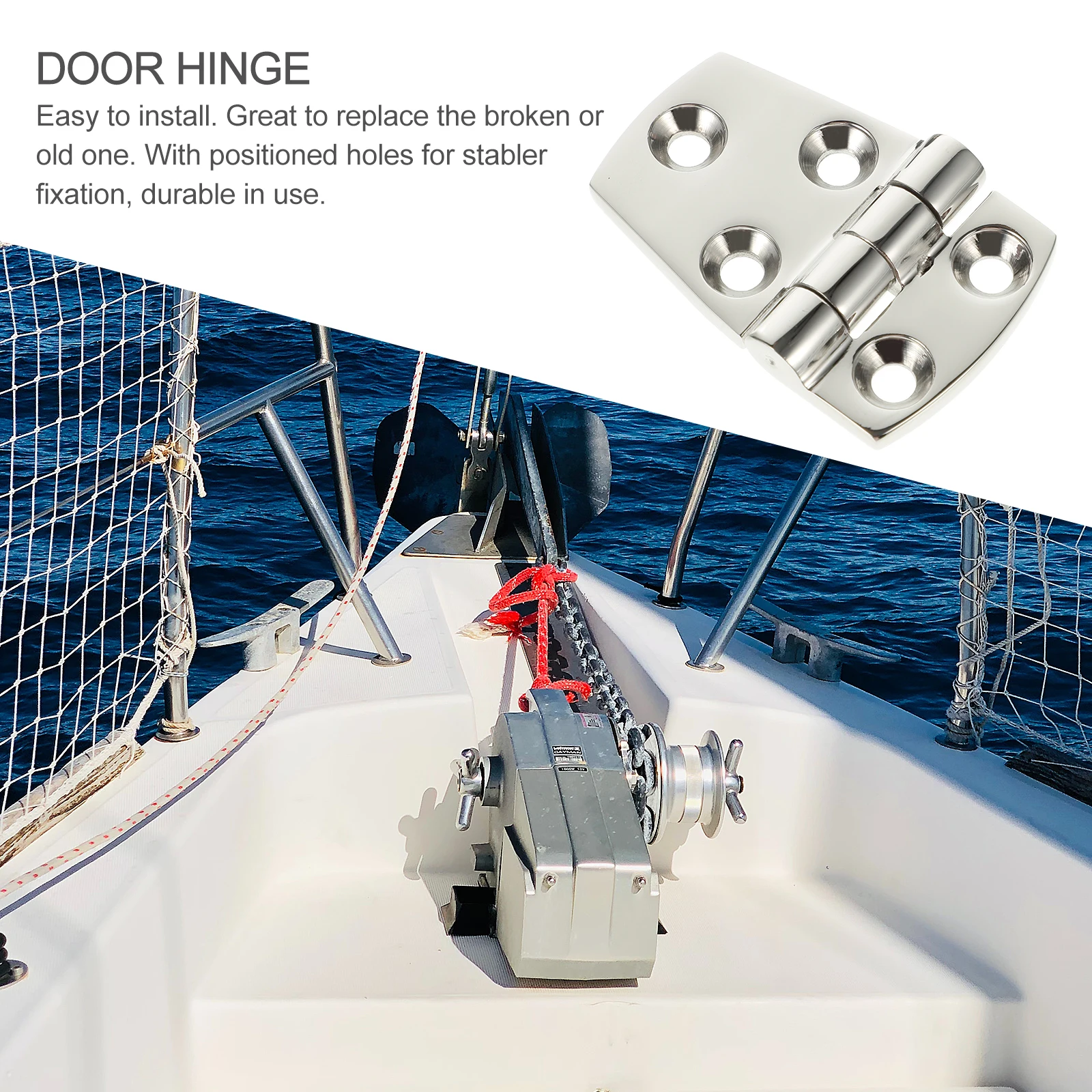 2pcs Stainless Steel Hinges Heavy Duty Mirror Polished 316 Grade Yacht RV Cabinet Door Gate Butt Hinges Long Lasting
2pcs Stainless Steel Hinges Heavy Duty Mirror Polished 316 Grade Yacht RV Cabinet Door Gate Butt Hinges Long Lasting