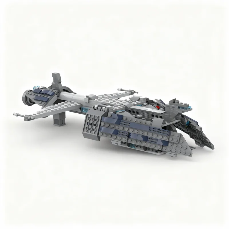 431PCS MOC Space Battle Munificent Class Star Frigate Model Custom Building Blocks DIY Creative Ideas Assembly Display Gift Set
431PCS MOC Space Battle Munificent Class Star Frigate Model Custom Building Blocks DIY Creative Ideas Assembly Display Gift Set