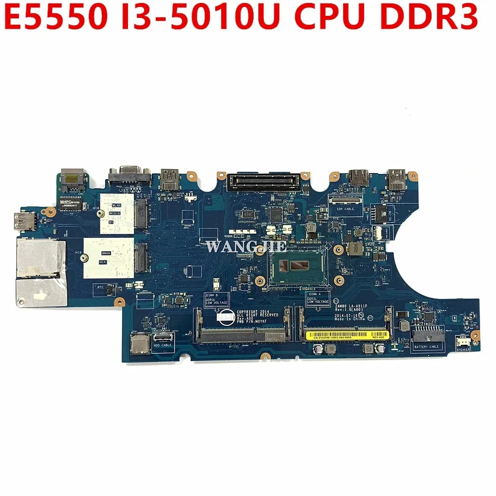 ZAM80 LA-A911P для ноутбука Dell Latitude E5550, материнская плата CN-0V82HM 0V82HM V82HM 0W4CTJ 0M5HV7 0K9D27 DDR3, материнская плата
ZAM80 LA-A911P для ноутбука Dell Latitude E5550, материнская плата CN-0V82HM 0V82HM V82HM 0W4CTJ 0M5HV7 0K9D27 DDR3, материнская плата