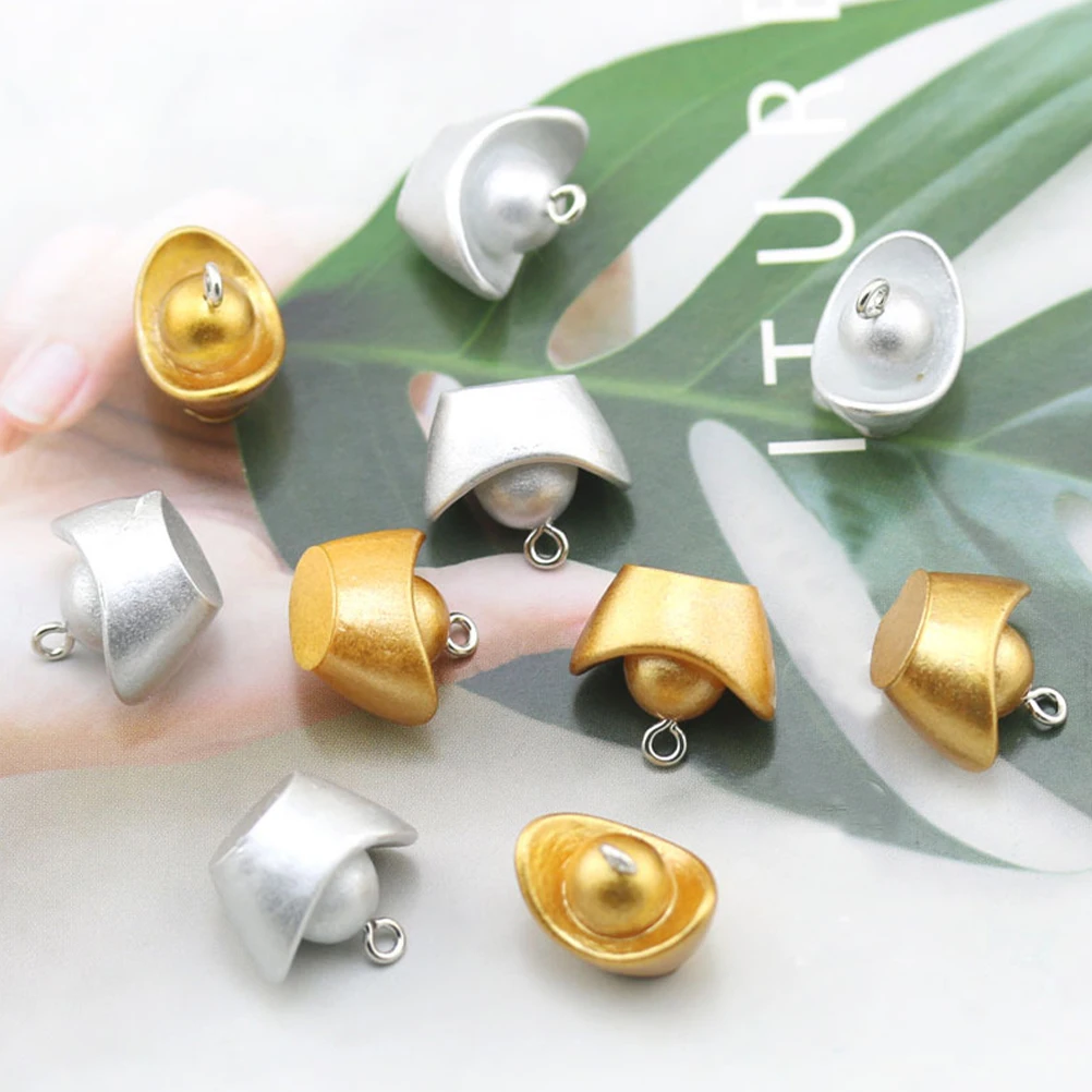 10Pcs Chinese Ingot Keychain Metal Pendant Ornament for DIY Jewelry Necklace Bracelet Key Chain Accessories
10Pcs Chinese Ingot Keychain Metal Pendant Ornament for DIY Jewelry Necklace Bracelet Key Chain Accessories