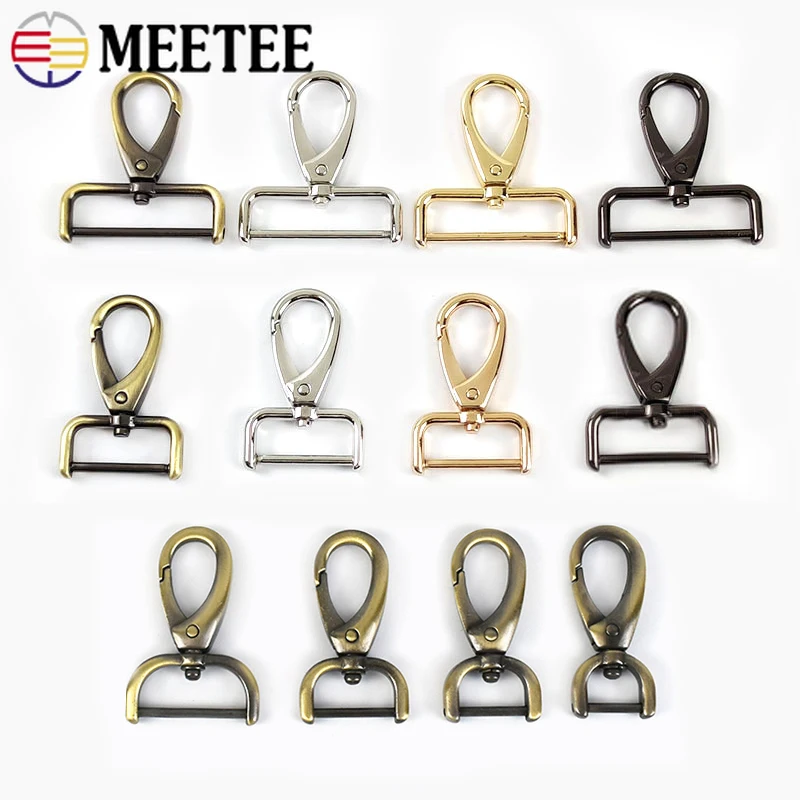 10Pcs 16-38mm Metal Removable Screw Buckle Bag Strap Swivel Lobster Clasp Webbing Belt Trigger Snap Hook DIY Handbag Accessories
10Pcs 16-38mm Metal Removable Screw Buckle Bag Strap Swivel Lobster Clasp Webbing Belt Trigger Snap Hook DIY Handbag Accessories