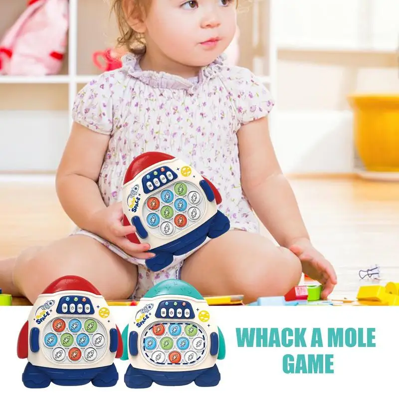 Pop Puzzle Popper Light Up Quick Push Whack-A-Mole For Stress Relief 6 Modes 3 Difficulty Levels Engaging Puzzle Toy Pop Fidget
Pop Puzzle Popper Light Up Quick Push Whack-A-Mole For Stress Relief 6 Modes 3 Difficulty Levels Engaging Puzzle Toy Pop Fidget