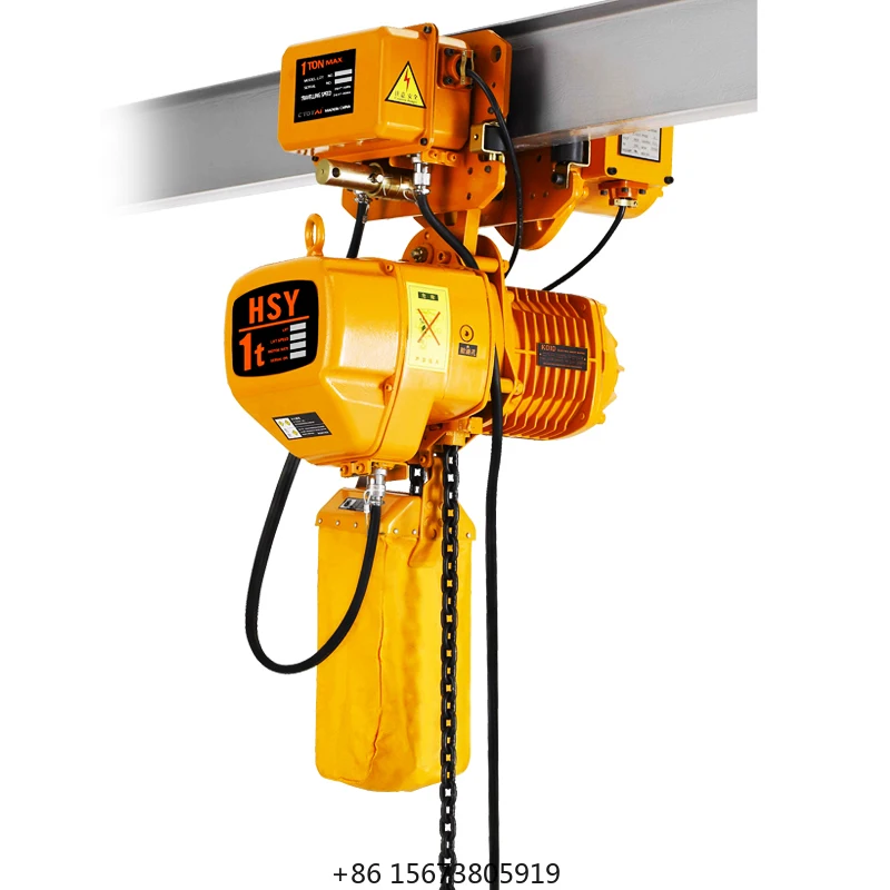 HSY 2 Ton Electrical Chain Hoist with Trolley Electric Chain Hoist abus
HSY 2 Ton Electrical Chain Hoist with Trolley Electric Chain Hoist abus