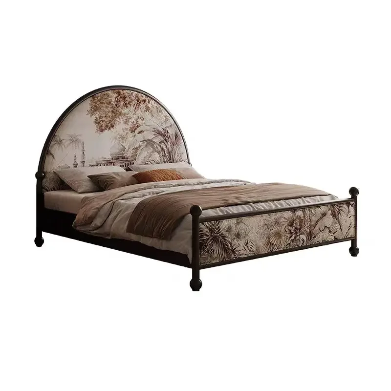 # Hot For Modern Bed Frame French Circle High-End Cloth Wood Frame Soft Headboard Master Bedroom Home Furniture Wooden Beds
# Hot For Modern Bed Frame French Circle High-End Cloth Wood Frame Soft Headboard Master Bedroom Home Furniture Wooden Beds