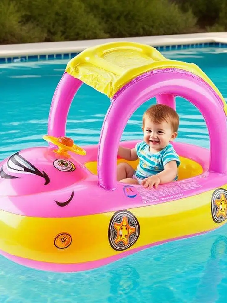 Toddler Floats for Pool Swim Floats for Toddler Inflatable Toys with Sunshade Flotation Car Shape for Puddle Party Lake Water
Toddler Floats for Pool Swim Floats for Toddler Inflatable Toys with Sunshade Flotation Car Shape for Puddle Party Lake Water
