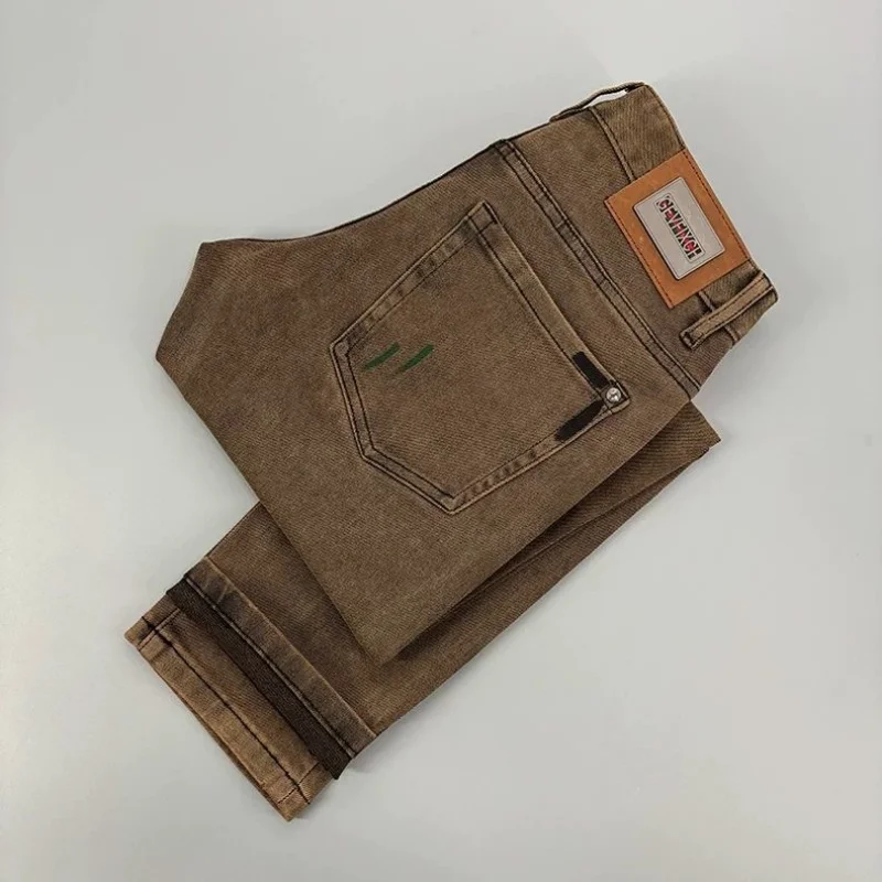 Spring and Autumn New Trendy American Straight Stretch Denim Pants for Men's Casual Slimming Sports High Quality Jeans 28-36
Spring and Autumn New Trendy American Straight Stretch Denim Pants for Men's Casual Slimming Sports High Quality Jeans 28-36