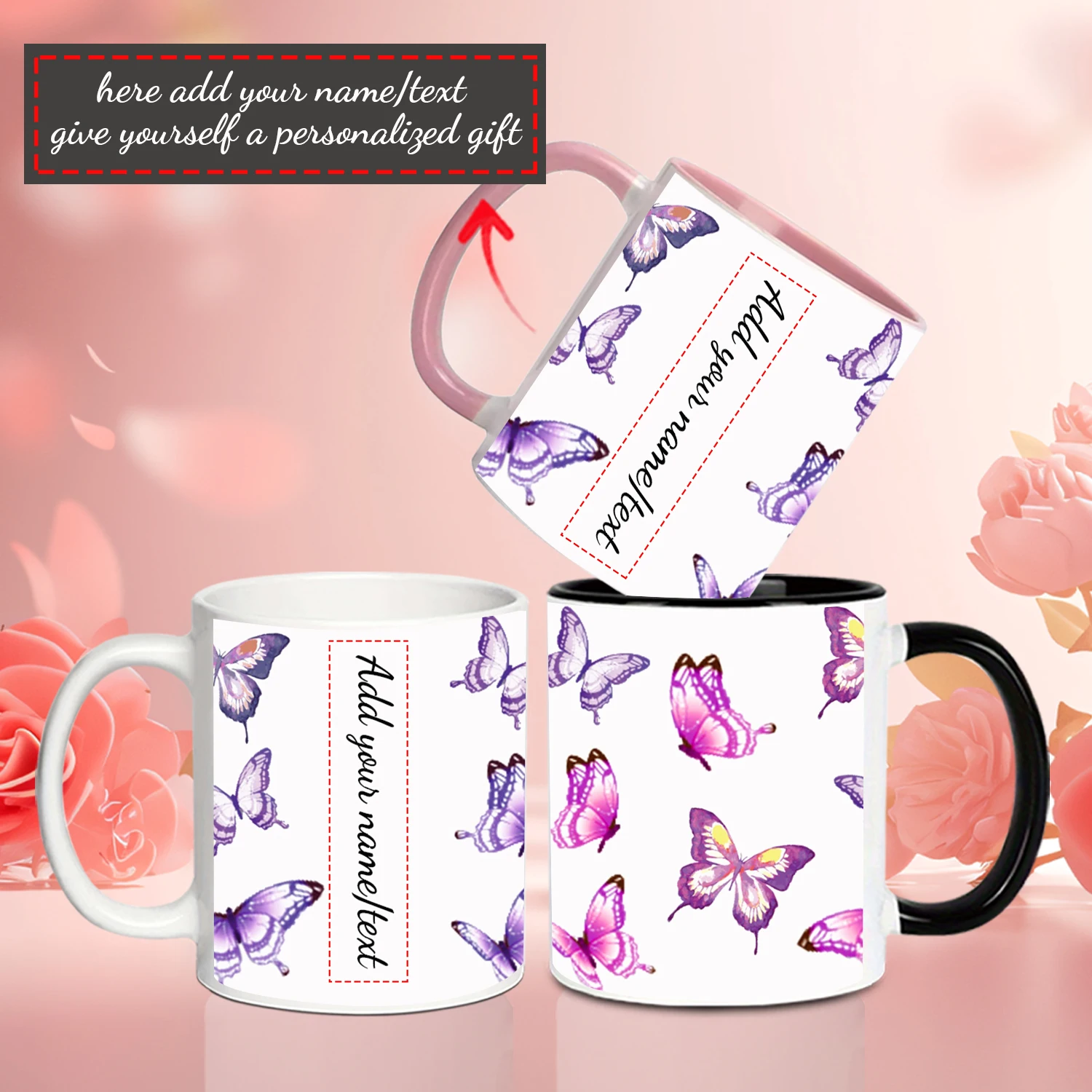 11oz Customized Name 26 Letters Print Customized Ceramic Water Mug Summer Winter Coffee Cup Office Gift For Friends
11oz Customized Name 26 Letters Print Customized Ceramic Water Mug Summer Winter Coffee Cup Office Gift For Friends