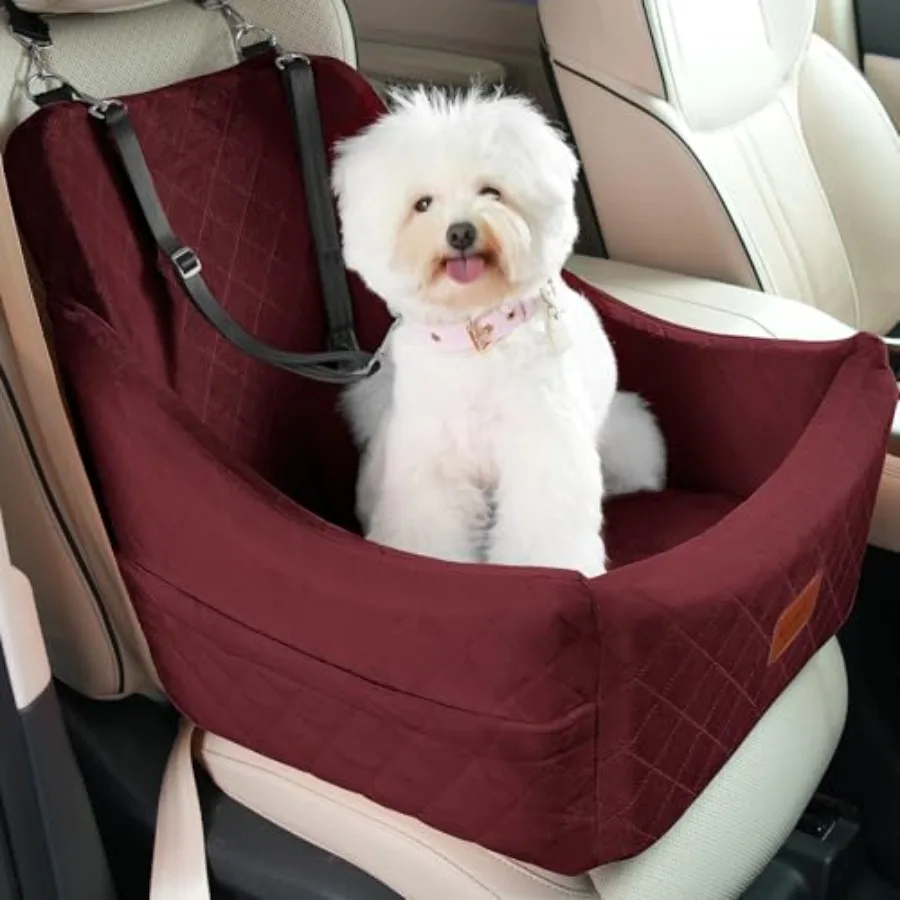 Dog Car Seat for Medium Sized Dogs Up to 40lbs Comfy Pet Travel Car Bed with Seat Belt Channel Fully Detachable and Washable Ad
Dog Car Seat for Medium Sized Dogs Up to 40lbs Comfy Pet Travel Car Bed with Seat Belt Channel Fully Detachable and Washable Ad