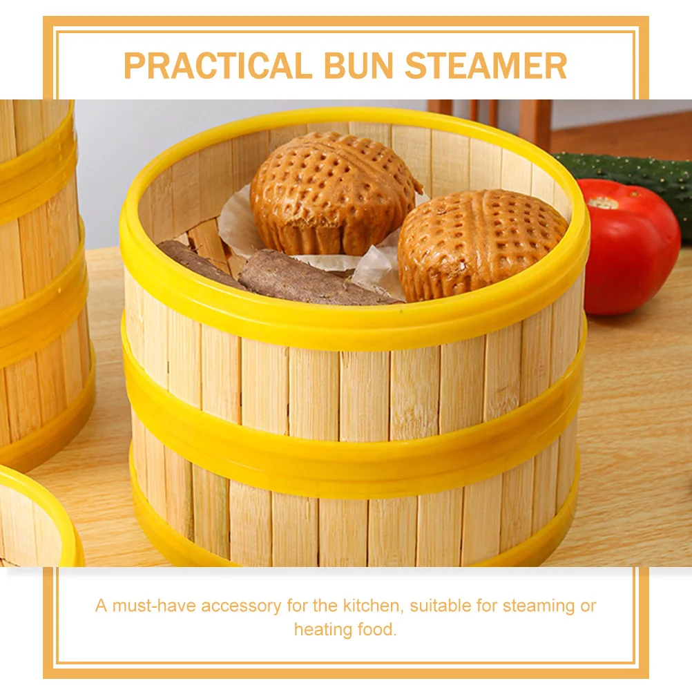 Bamboo Food Steamer Large Capacity Kitchen Accessory Cantonese Style Rice Cooker Steamer With Cover For Wok Pan
Bamboo Food Steamer Large Capacity Kitchen Accessory Cantonese Style Rice Cooker Steamer With Cover For Wok Pan