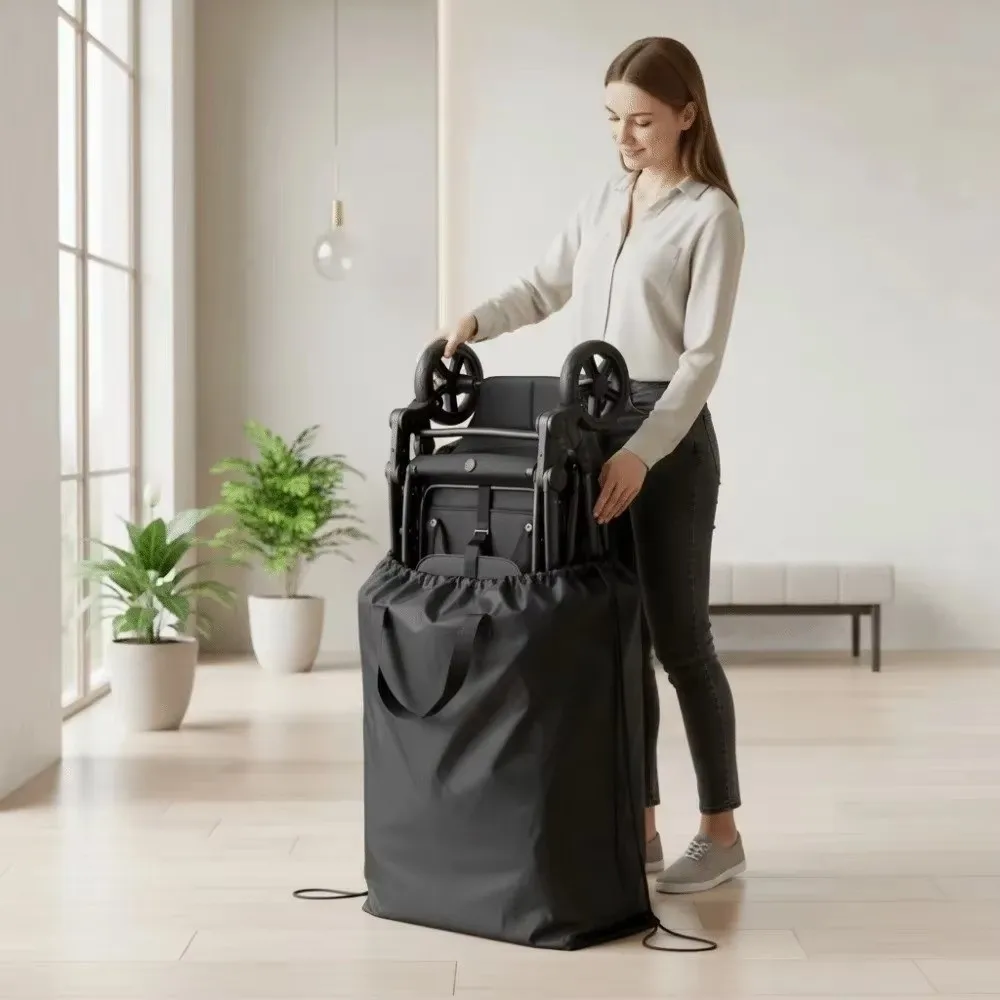 Universal Dustproof Baby Stroller Storage Bag Versatile Black Walker Pram Cover Travel Carts Accessories For Airplane Transport
Universal Dustproof Baby Stroller Storage Bag Versatile Black Walker Pram Cover Travel Carts Accessories For Airplane Transport
