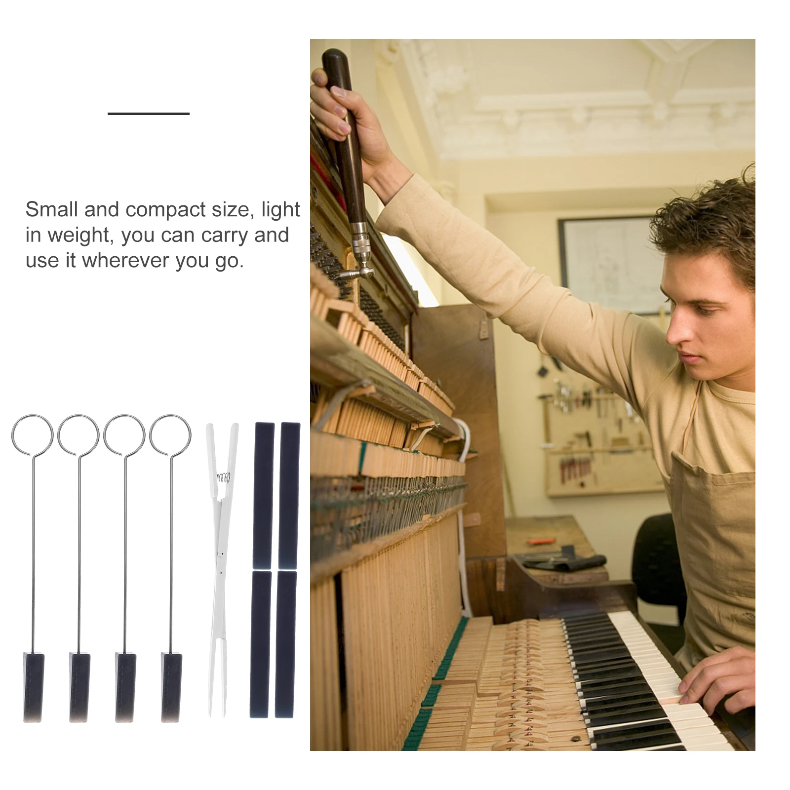 Piano Sound Stop Tool Practice Repair Supply Musical Instrument Accessories and Maintenance Material
Piano Sound Stop Tool Practice Repair Supply Musical Instrument Accessories and Maintenance Material