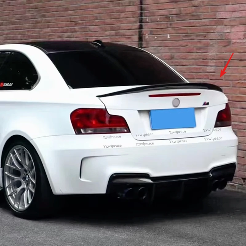 For BMW 1 Series E82 1M 2-Door Coupe Spoiler 2007-2013 ABS Plastic Unpainted Color Rear Trunk Lid Spoiler Body Kit Accessories
For BMW 1 Series E82 1M 2-Door Coupe Spoiler 2007-2013 ABS Plastic Unpainted Color Rear Trunk Lid Spoiler Body Kit Accessories