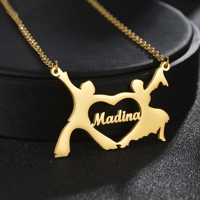 Customized Stainless Steel Custom Dancers Personalized Letter Heart Choker Necklace Pendant For Men Women Couples Gift
Customized Stainless Steel Custom Dancers Personalized Letter Heart Choker Necklace Pendant For Men Women Couples Gift