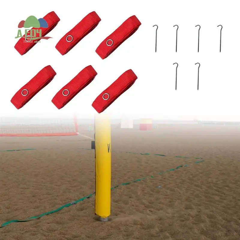 AED4-6Pcs Beach Volleyball Lines Equipment Portable Red Lines Marking Court Marker For Sand Training Beach Outdoor Sports
AED4-6Pcs Beach Volleyball Lines Equipment Portable Red Lines Marking Court Marker For Sand Training Beach Outdoor Sports
