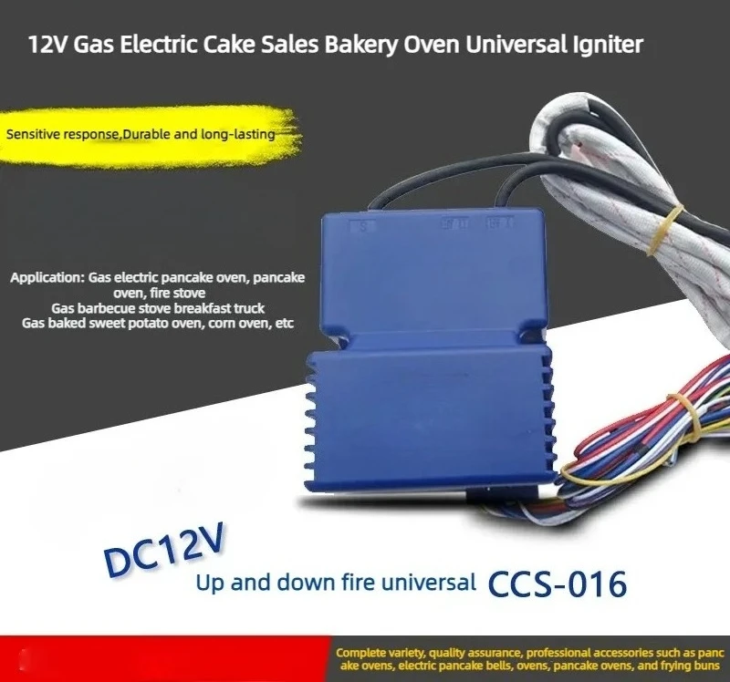 Electric Baking Pan Gas Scones Machine 12V Igniter 12V Pulse Igniter Controller Scones Oven Electric Baking Pan Accessories
Electric Baking Pan Gas Scones Machine 12V Igniter 12V Pulse Igniter Controller Scones Oven Electric Baking Pan Accessories