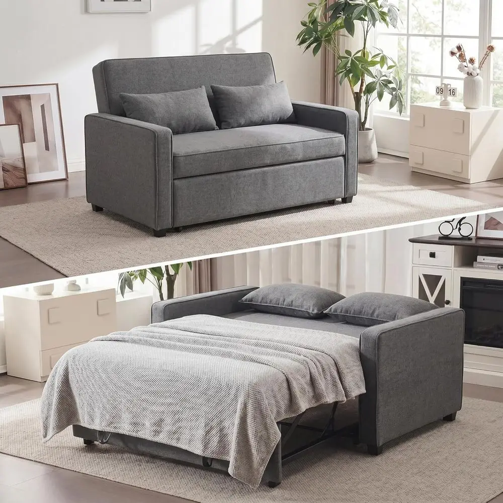 Convertible 3-in-1 Soa Bed with Adjustable Backrest, Metal e Pull Out Couch Loveseat Sleeper, Linen Sleeper Soa or Living Room,
Convertible 3-in-1 Soa Bed with Adjustable Backrest, Metal e Pull Out Couch Loveseat Sleeper, Linen Sleeper Soa or Living Room,